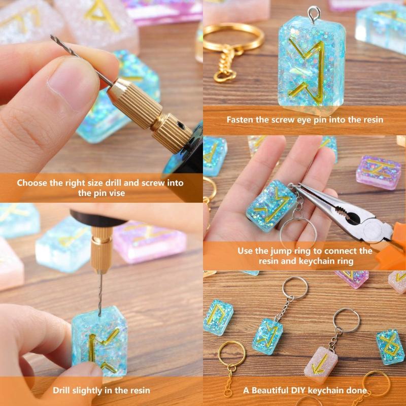 USBミニロータリードリル 3ビットセット コンパクト電動工 - Resin Craft Workshop のレビューと価格