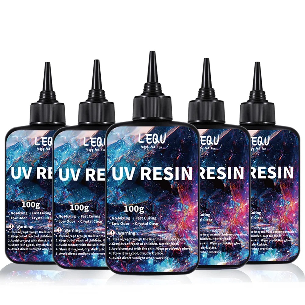100g UVレジン透明ハードアップグレード版、クリスタルク - Epoxy Uv Resin Kit のレビューと価格