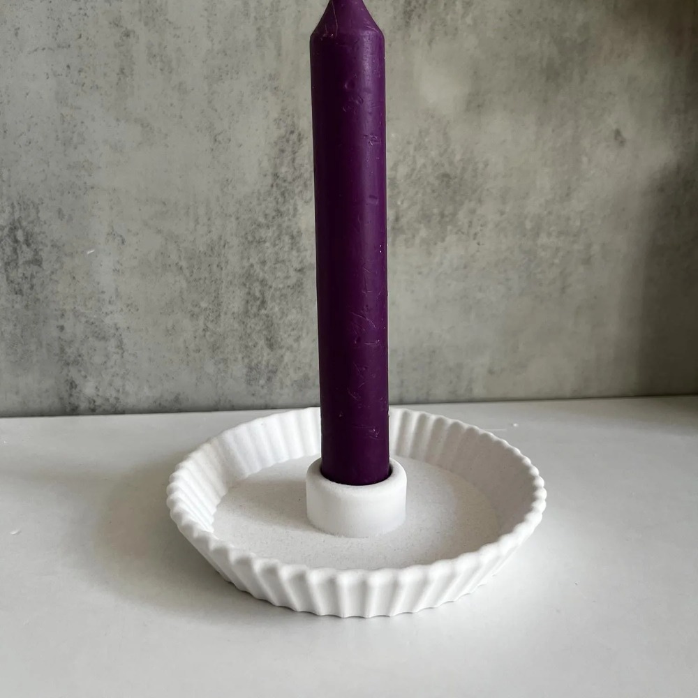 ストライプ丸皿キャンドルホルダーシリコンモールド DIY キ - Coaster Mold Round のレビューと価格